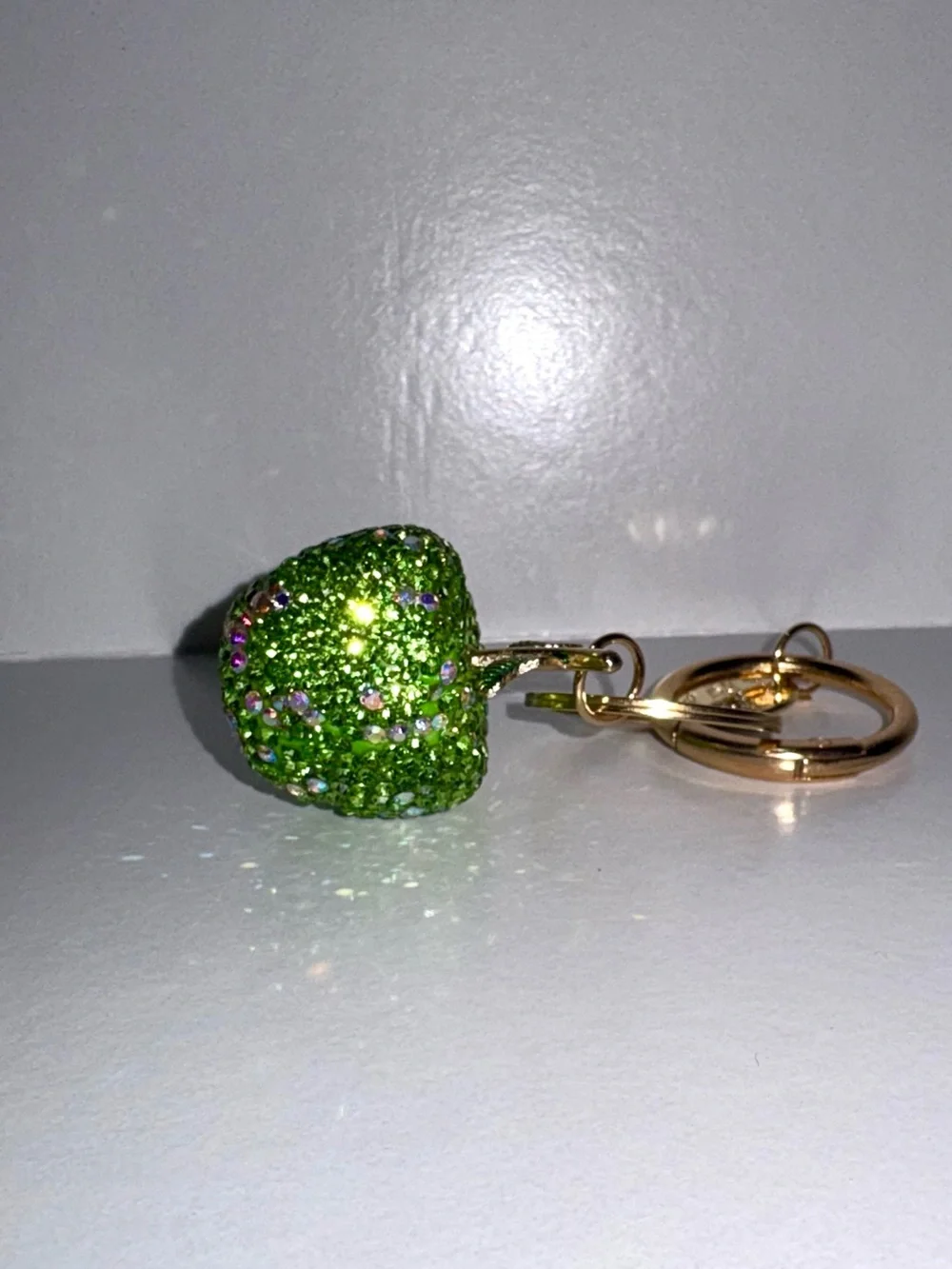 Sparkling Green Apple Bag Charm - Granny Smith!